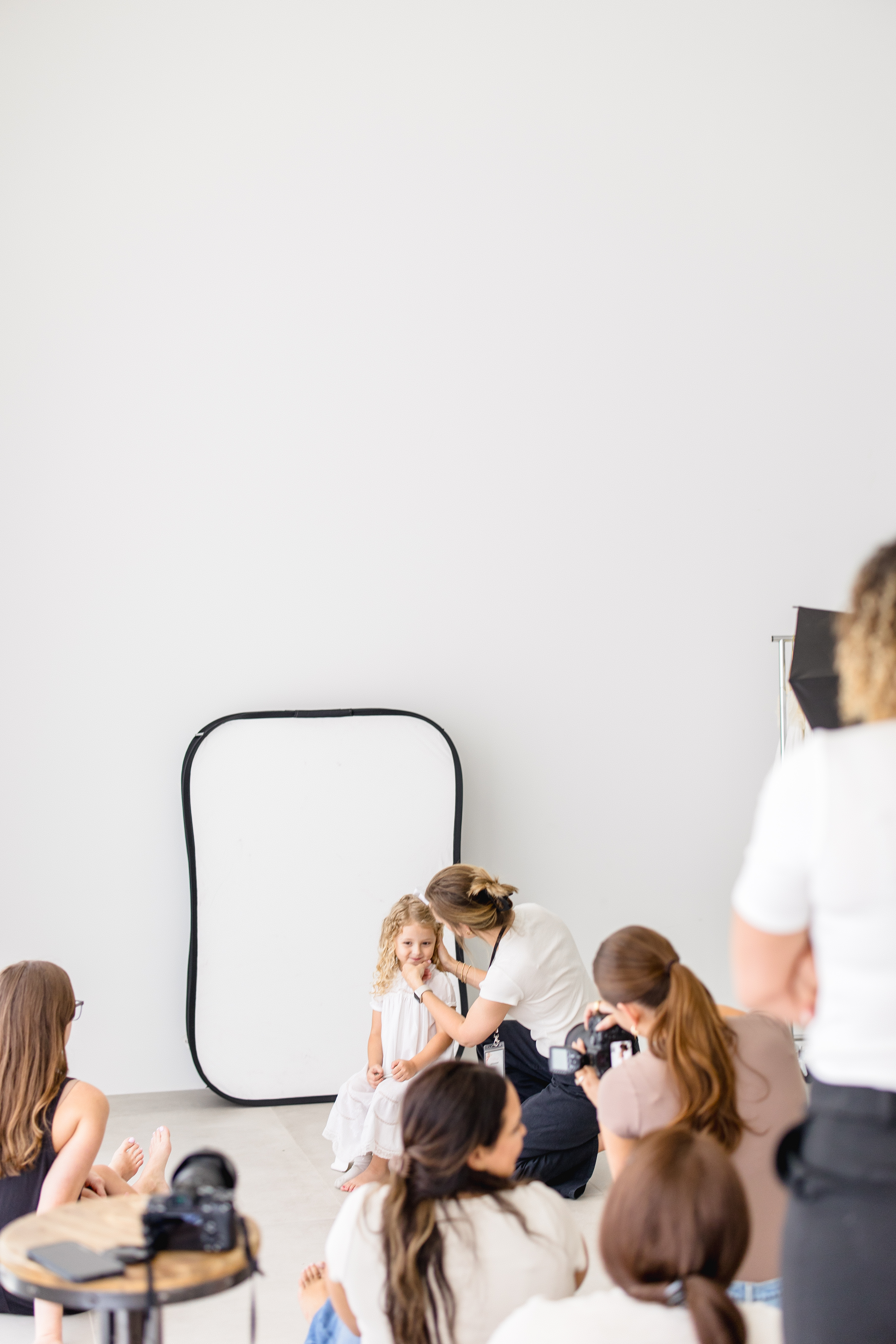 Melba, the studio back-of-house